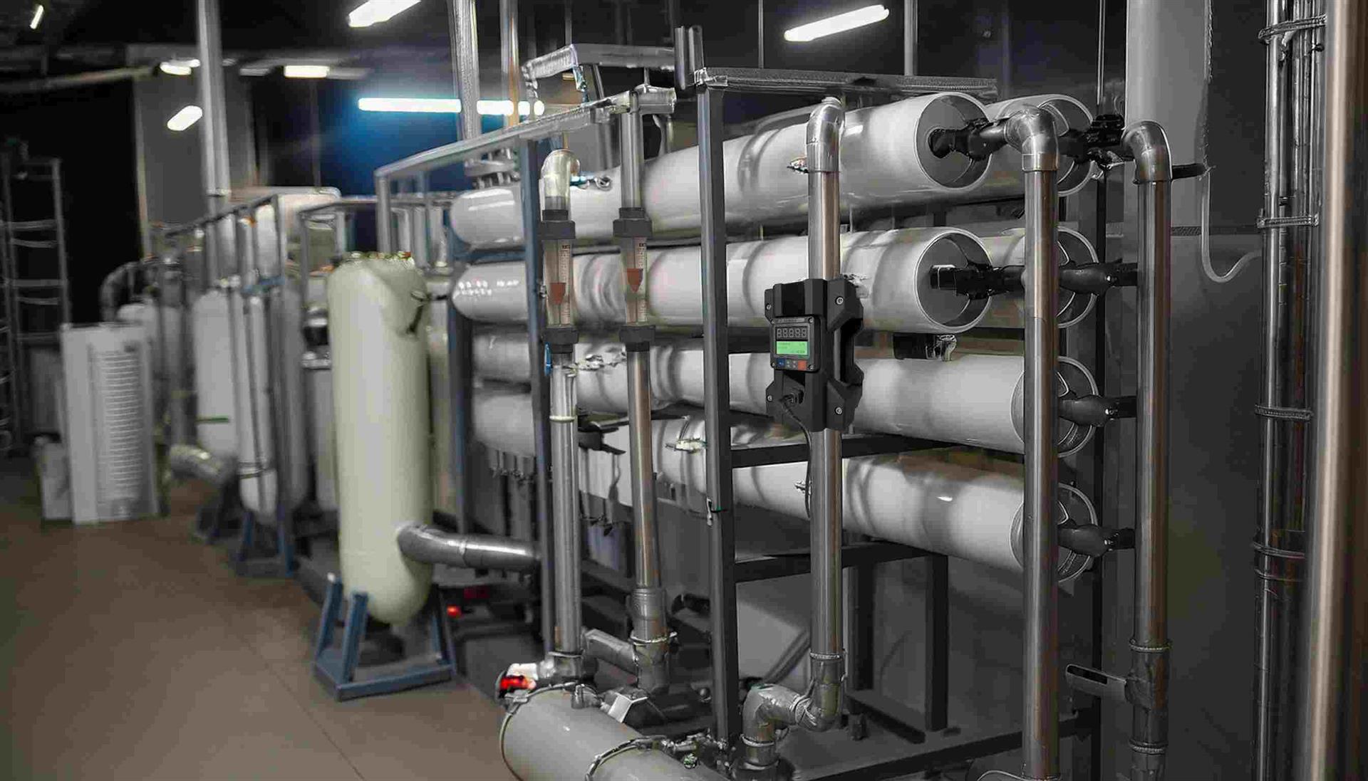 Monitoring liquid flow rates during deionization (DI) and reverse osmosis (RO) processes ensures water quality and equipment performance