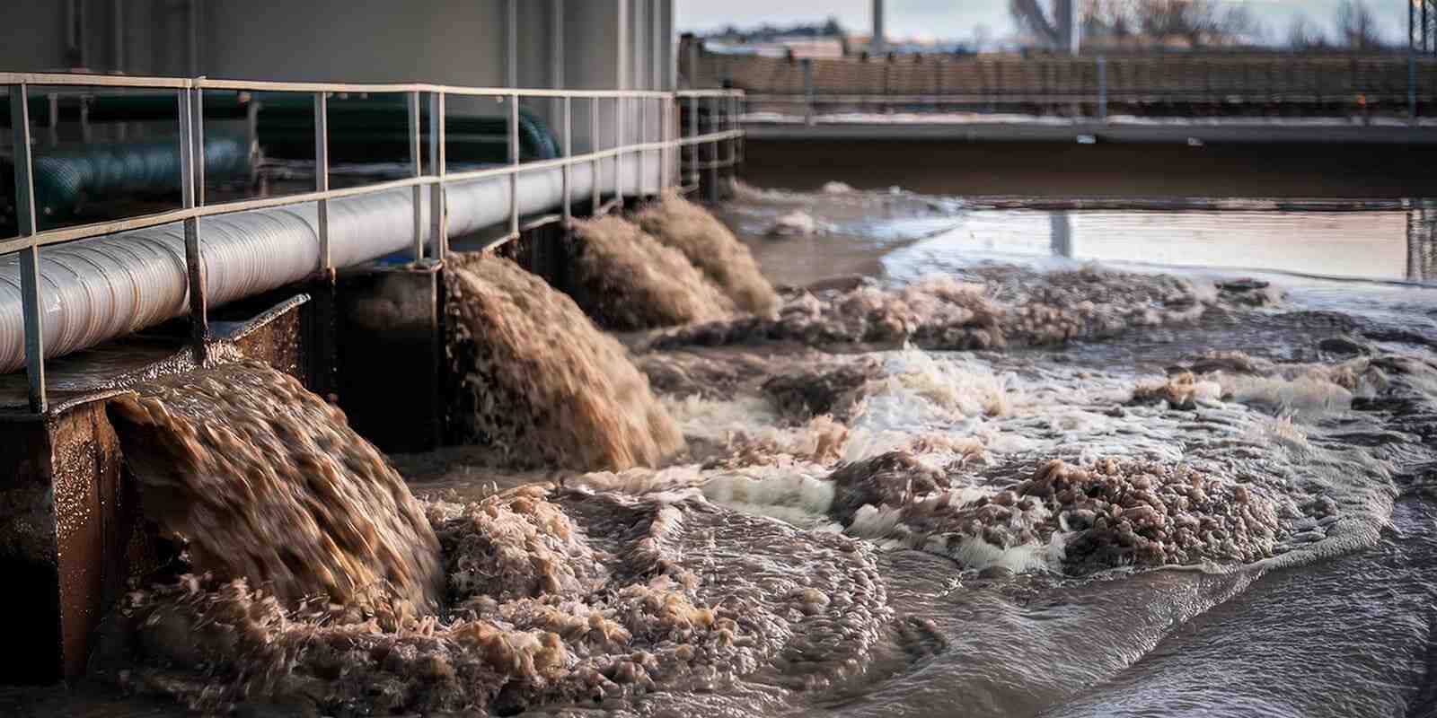 Contaminated wastewater from industrial processes