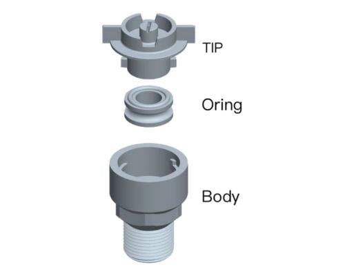 Quick-release design, snap-lock positioning, prevents water leakage