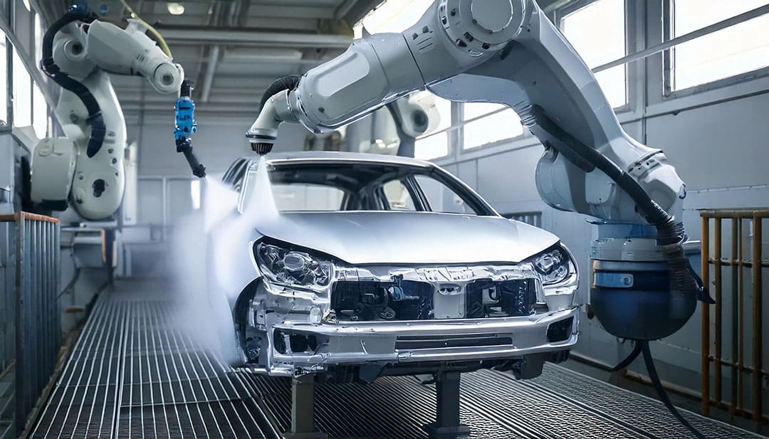 Automotive coating pre-treatment process