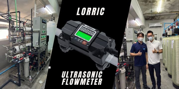 Water treatment equipment manufacturers use LORRIC ultrasonic flowmeters to automate data collection and transmission.